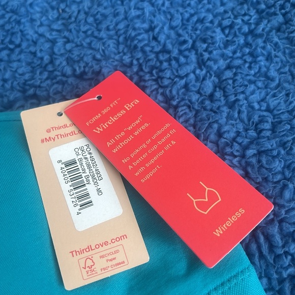 NWT ThirdLove Form 360 Fit wireless bra - Picture 7 of 11